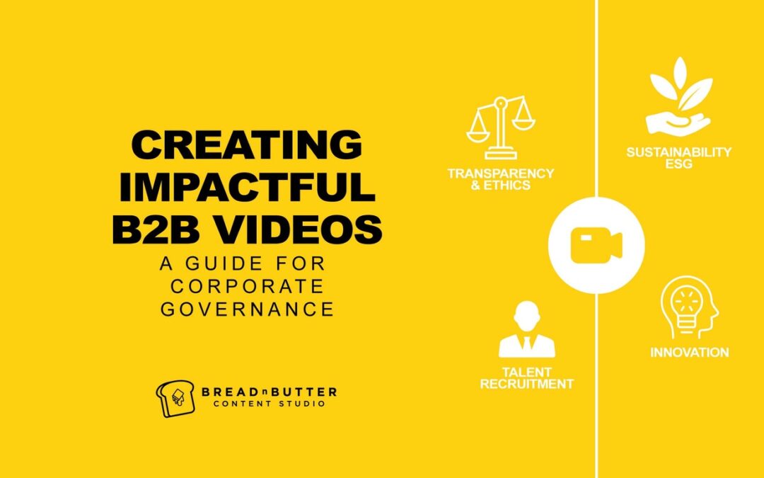 Creating Impactful B2B Videos: A Guide for Corporate Governance